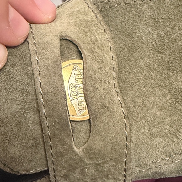 Vans Olive Suede Beatrice penny loafer Slip-Ons - Picture 5 of 14